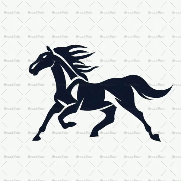 Galoppierendes Pferd